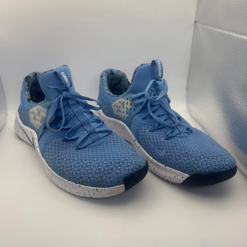 Nike Free TR8 UNC Tar Heels Carolina Blue Mens Training Shoes AR0407-400 Size 11